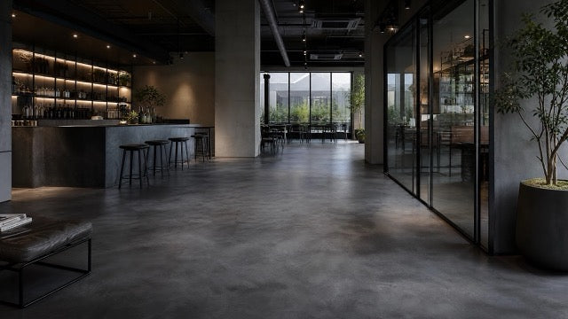 Golv i mikrocement